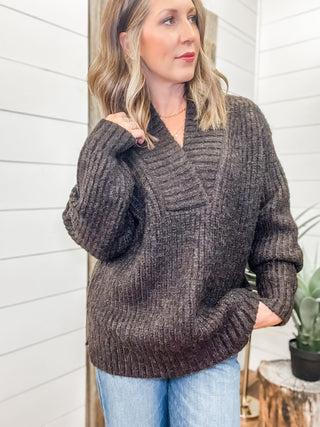 Oversize V-Neck Sweater