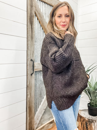 Oversize V-Neck Sweater
