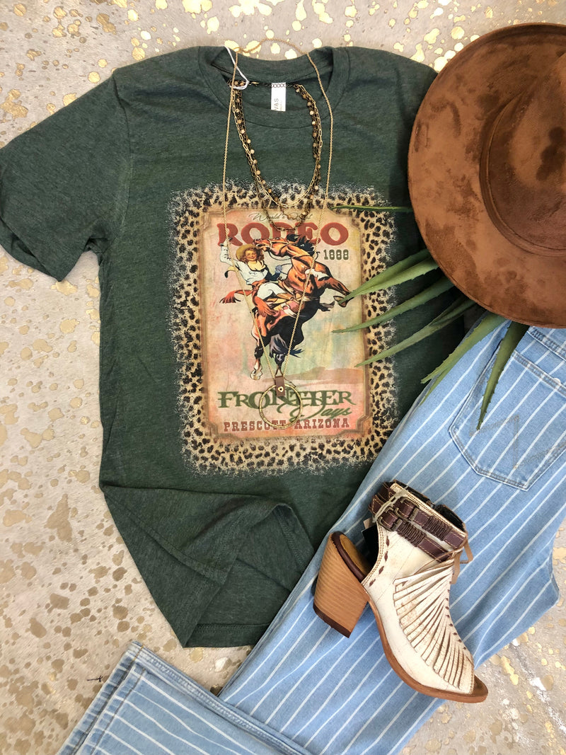 Vintage Cowgirl Rodeo Poster Tee
