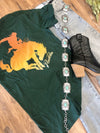Pendleton Ombre Bucking Horse Graphic Tee