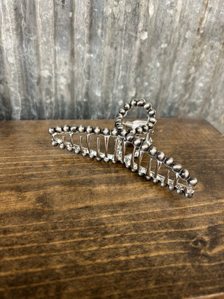 Navajo Pearl Inspired Claw Clip