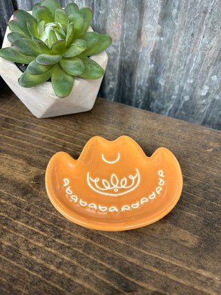 Cowboy Hat Trinket Dish