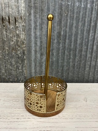 Geometric Paper Towel Holder