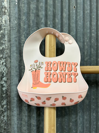 Silicone Bib - Bloomin' Boot