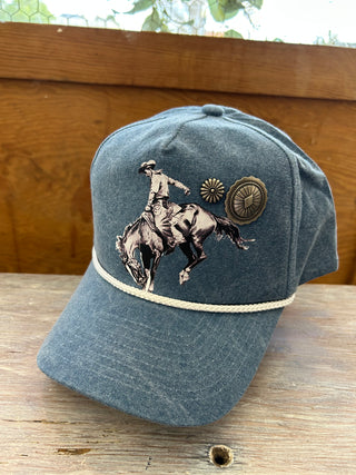 Bucking Horse Trucker + Conchos