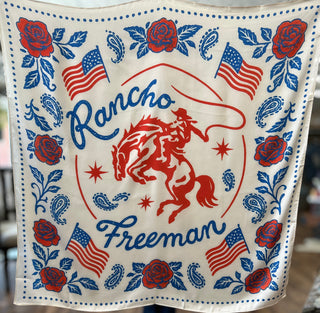 Rancho Freeman Silk Wild Rag