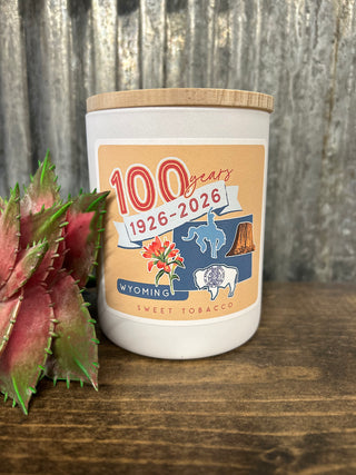 WY Anniversary Candle