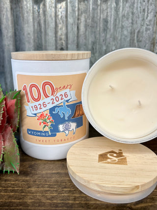 WY Anniversary Candle