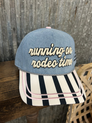 Running On Rodeo Time Hat