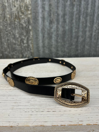 Thin Concho Belt