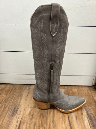 Casanova X Toe Boot Ash Suede