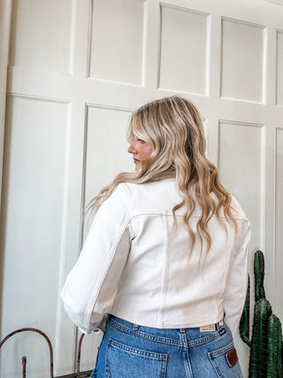 Pleated Tour Denim Top