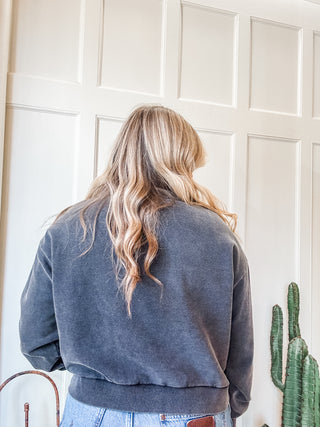 Western Horseshoe Mineral Wash Sweatshirt