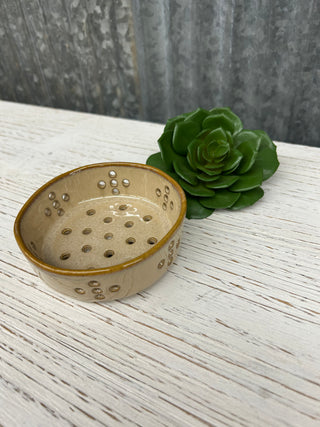 Stoneware Berry Bowl - 4" Round