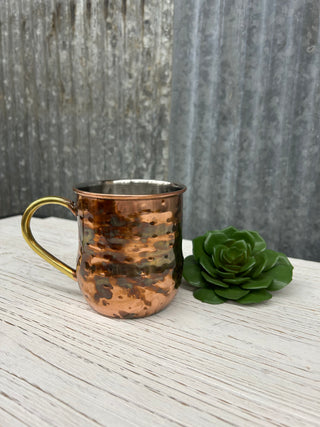 16 Oz. Hammered Copper Mule Mug
