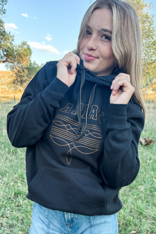 Ariat Women's Booted Logo Hooded Sweatshirt