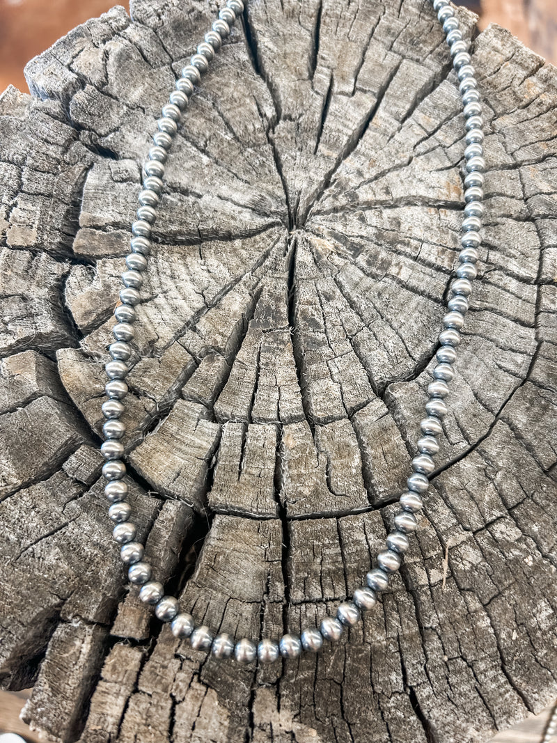 Authentic Navajo Pearls 24" 6mm