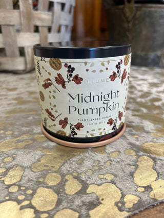 Midnight Pumpkin Vanity Tin Candle