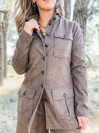 Funnel Neck Field Jacket