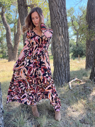 2 Ways Dress with Smocked Body + Thumb Hole
