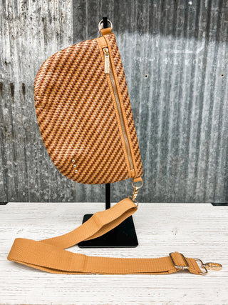 Diagonal Woven Westlyn Bum Bag