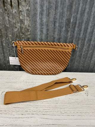 Diagonal Woven Westlyn Bum Bag