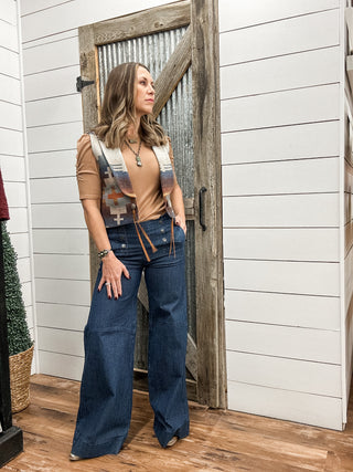 Dakota Western Wool Vest
