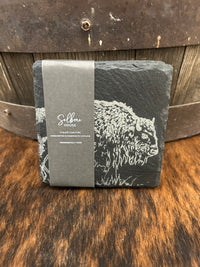 Slate Coaster Set - 4 PC