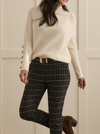 L/S FUNNEL NK SWEATER-CREAM