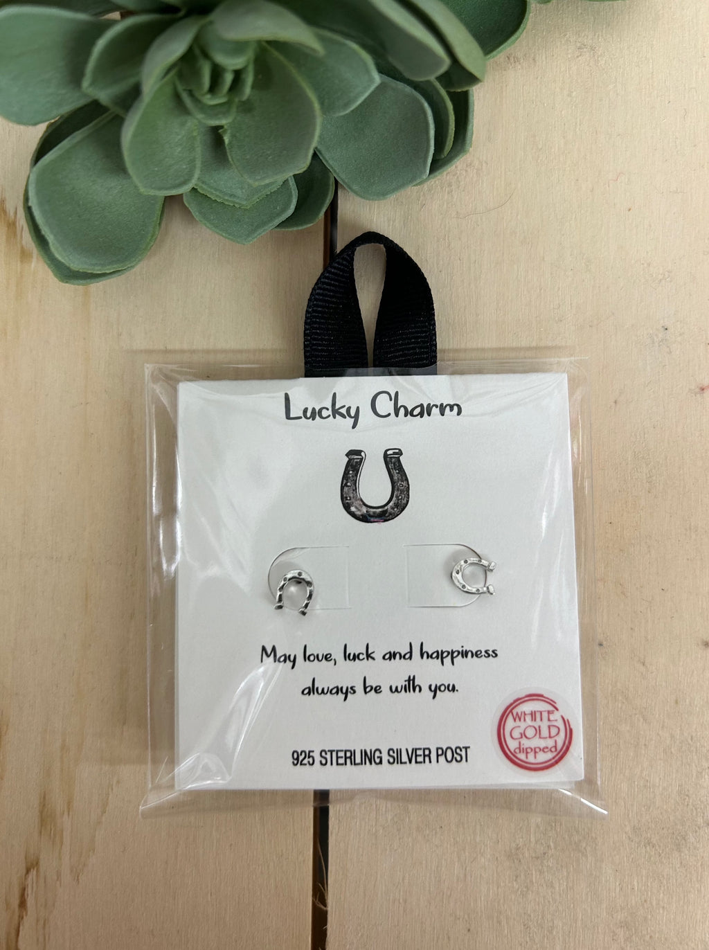Lucky Charm Post Earring Set