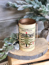 Metal Buckets with Wire Handles & Holiday Sayings