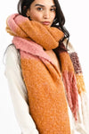 Molly Bracken Antique Pink Knitted Scarf