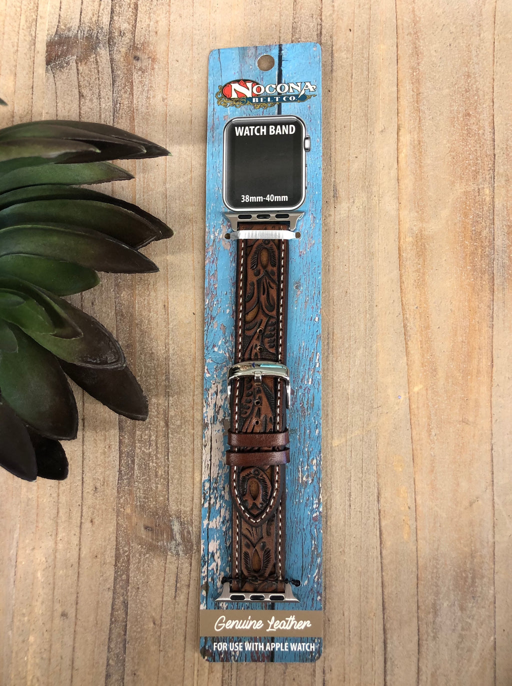 Nocona Belt Co. Leather Watch Band 38MM-40MM