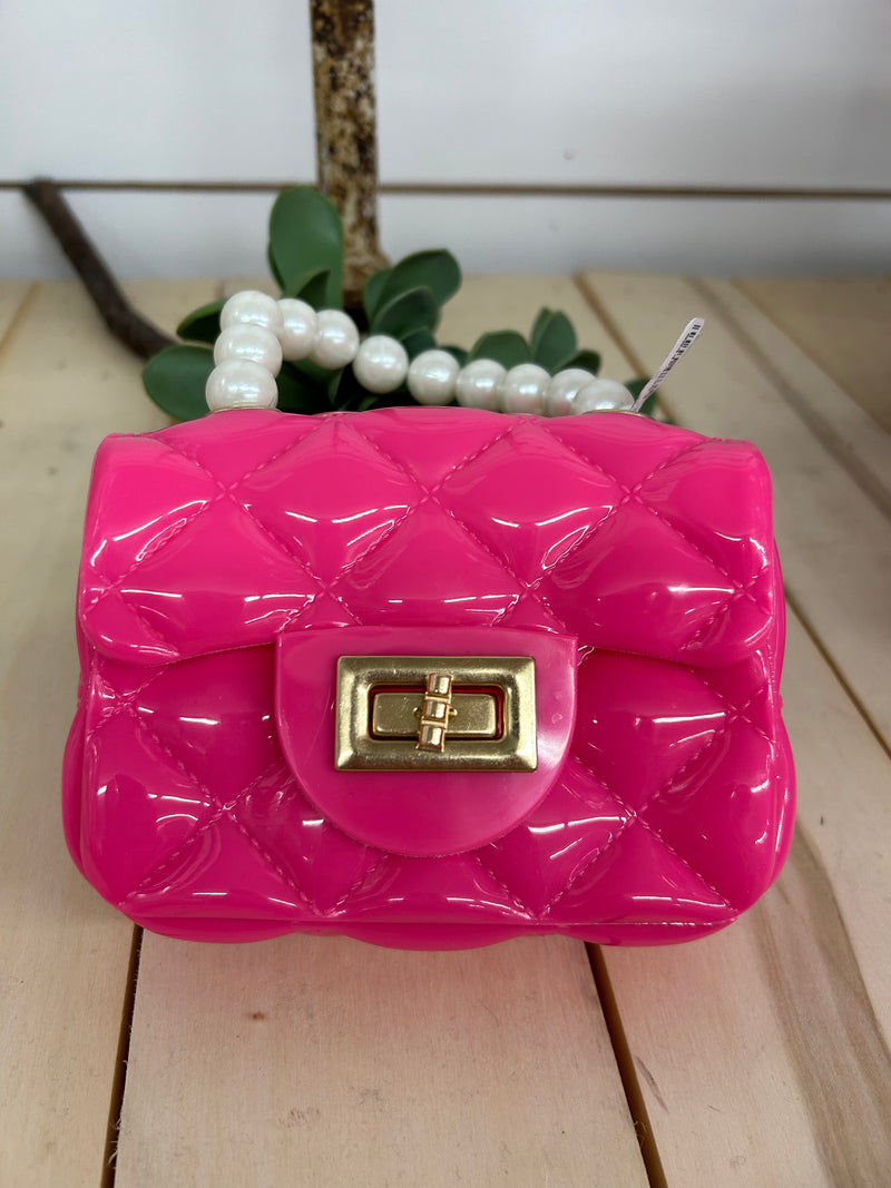 Pearl Handle Jelly Purse