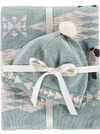 Pendleton OC Knit Baby Blanket with Beanie