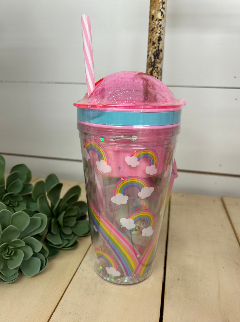 Rainbow Snack & Drink Cup