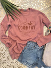 Raised On Country Sunshine Graphic Sweatshirt