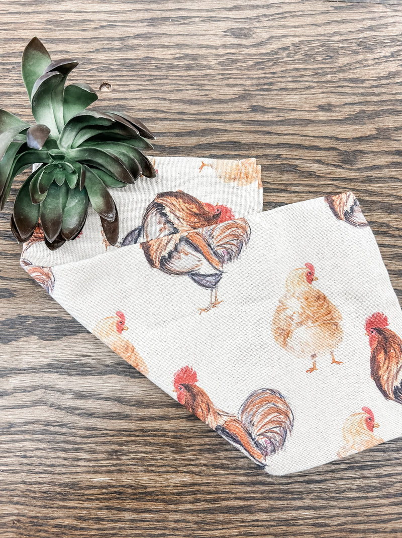 Rooster Farm Towel