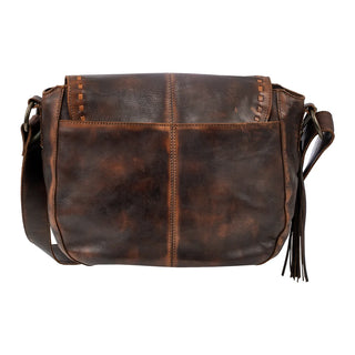 Bandera Saddle Hobo Bag - Chocolate
