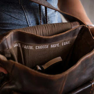 Bandera Saddle Hobo Bag - Chocolate