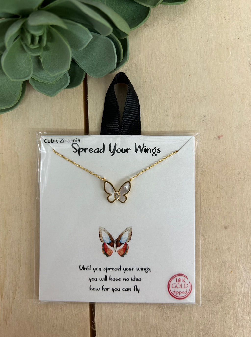 Spread Your Wings  Butterfly Necklace
