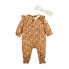 Spotted Fawn Romper and Headband Set