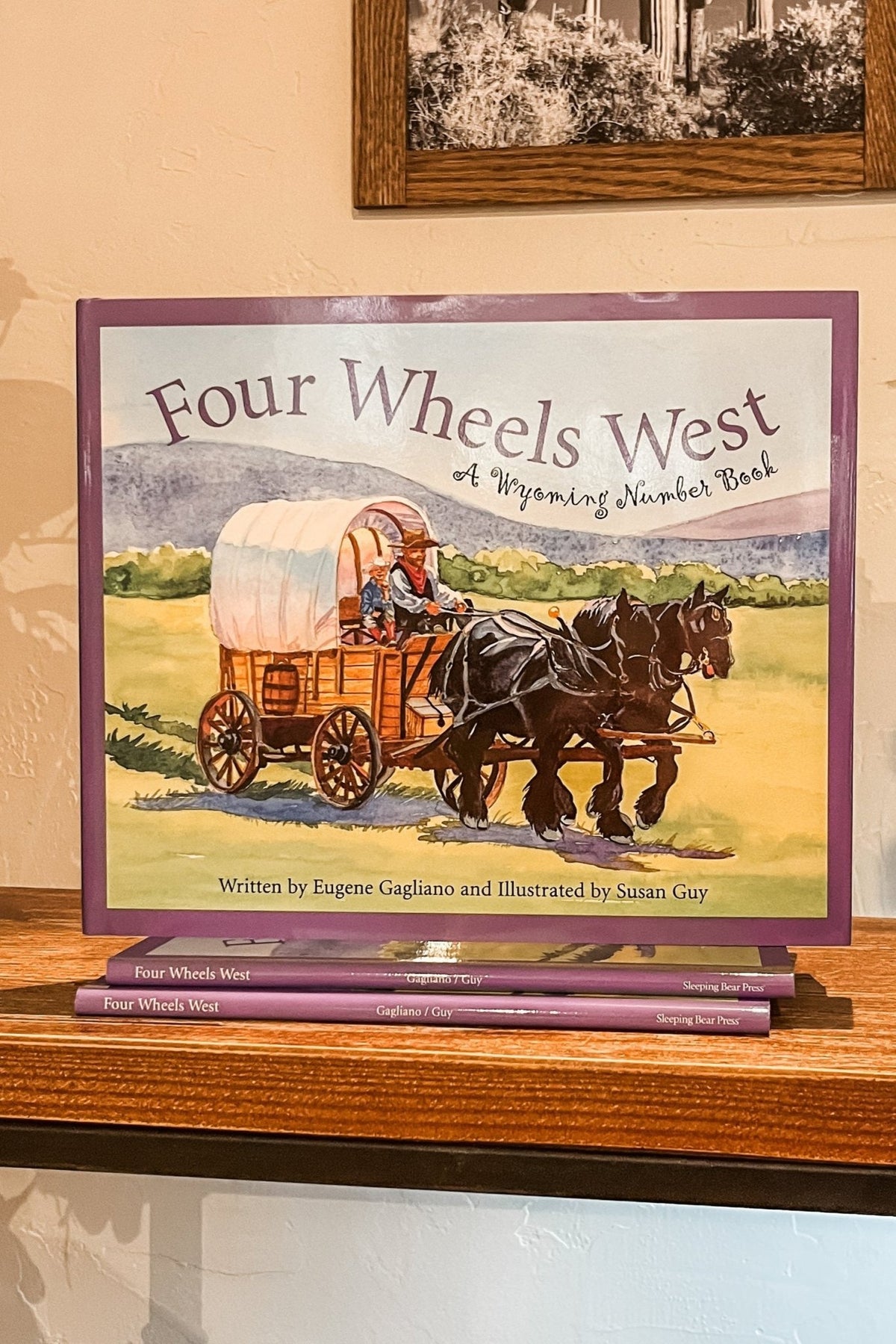 A Wyoming Number Picture Book: Four Wheels West - Allure Boutique WY