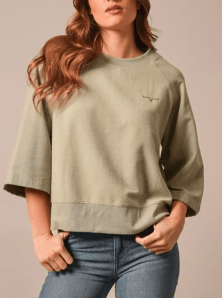 Addy 3/4 Sleeve Top - Allure Boutique WY