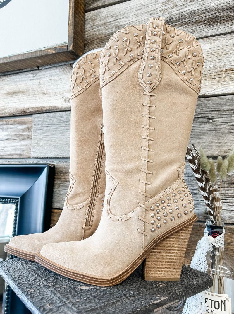 Almond Liselotte Boot - Allure Boutique WY