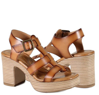 Angel Food Bootie in Cognac Leather - Allure Boutique WY