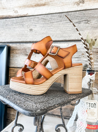 Angel Food Bootie in Cognac Leather - Allure Boutique WY