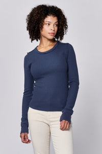 Ania Crew Neck Henley - Allure Boutique WY