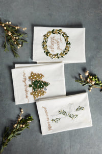 Applique Christmas Towels - Allure Boutique WY