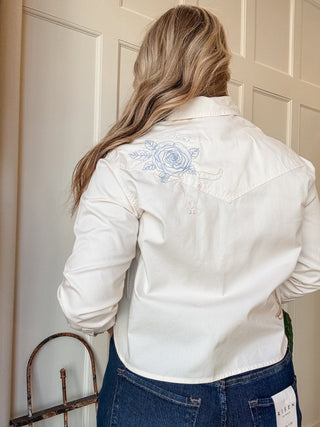 Asheville Embroidered Snap Shirt - Allure Boutique WY